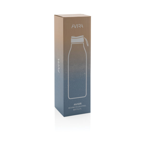 Avira Avior RCS Re-steel bottle 1L - Black