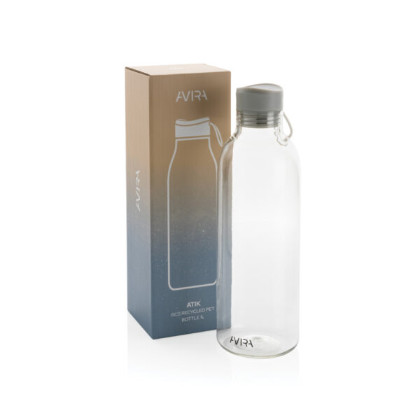 Avira Atik RCS Recycled PET bottle 1L - Transparent