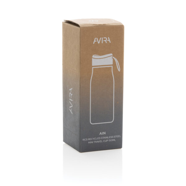 Avira Ain RCS Re-steel 150ML mini travel bottle - Black