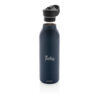 Avira Ara RCS Re-steel fliptop water bottle 500ml - Navy