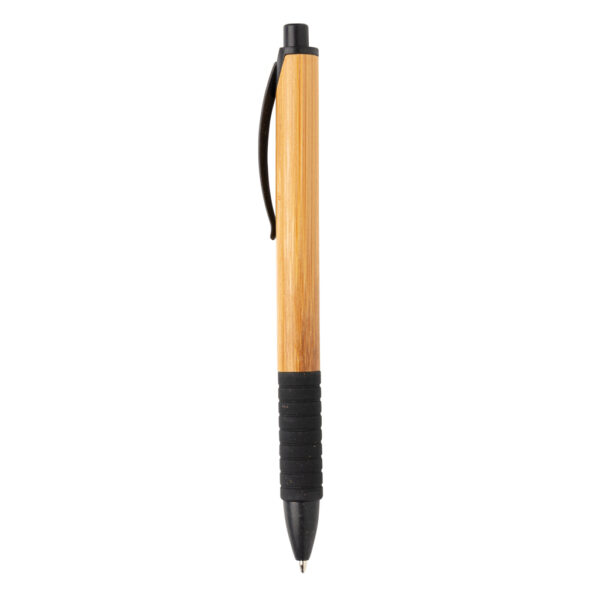 Bamboo & wheat straw pen - Black