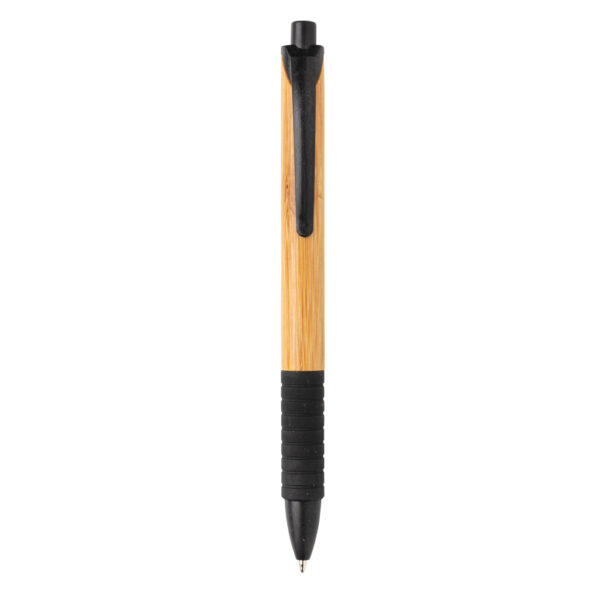 Bamboo & wheat straw pen - Black