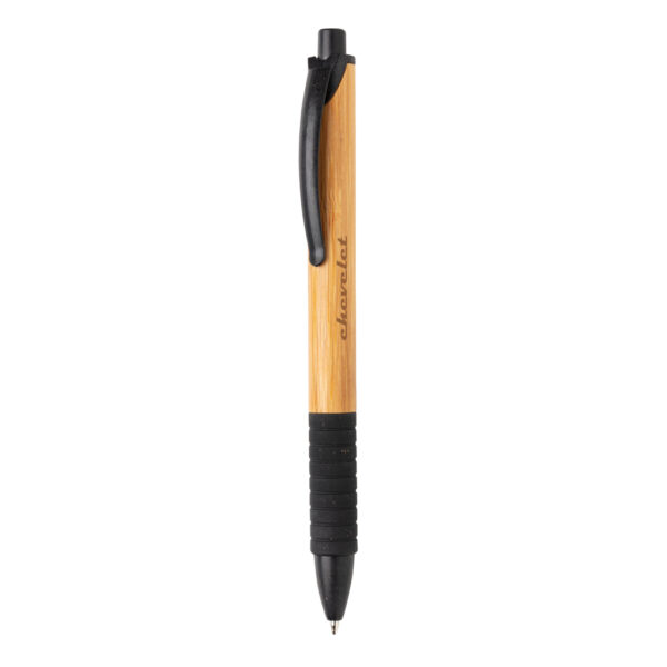 Bamboo & wheat straw pen - Black