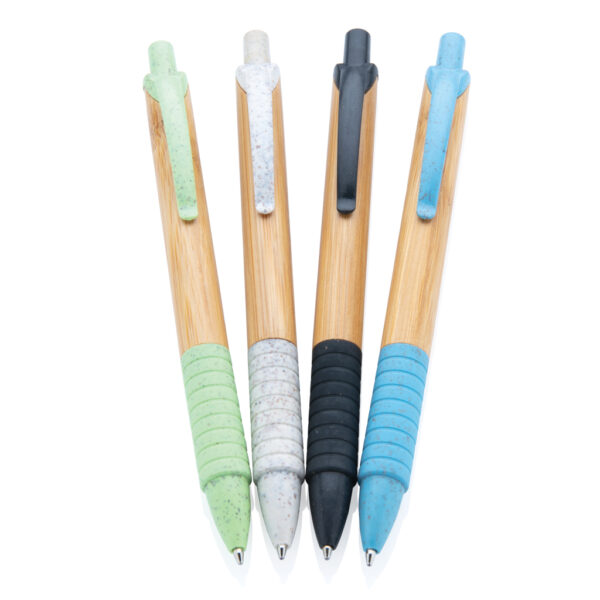 Bamboo & wheat straw pen - Black