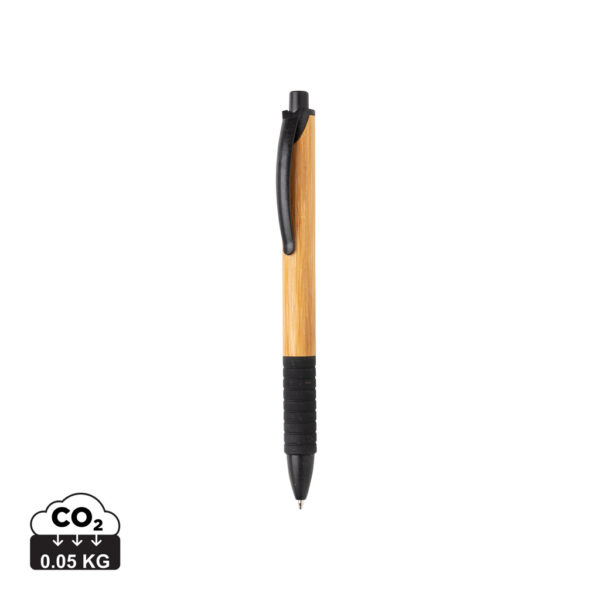 Bamboo & wheat straw pen - Black