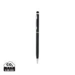 Thin metal stylus pen