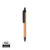 Write wheatstraw and cork pen - Black