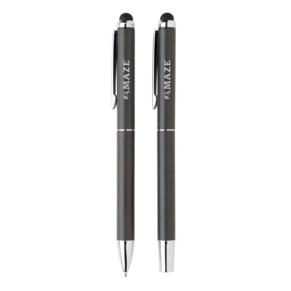 Swiss Peak deluxe pen set in PU pouch - Pens