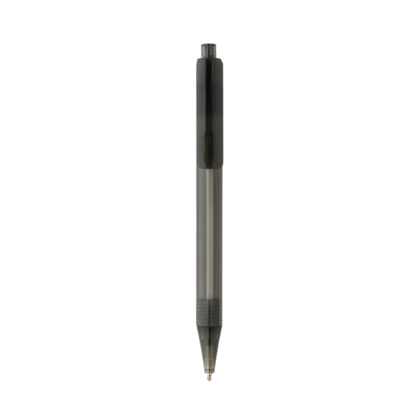 GRS RPET X8 transparent pen - Black