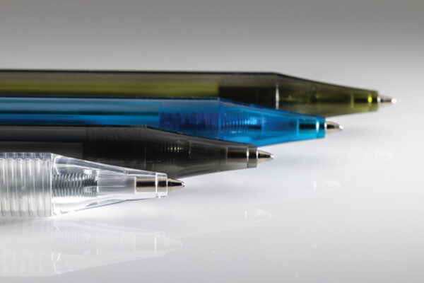 GRS RPET X8 transparent pen - Black