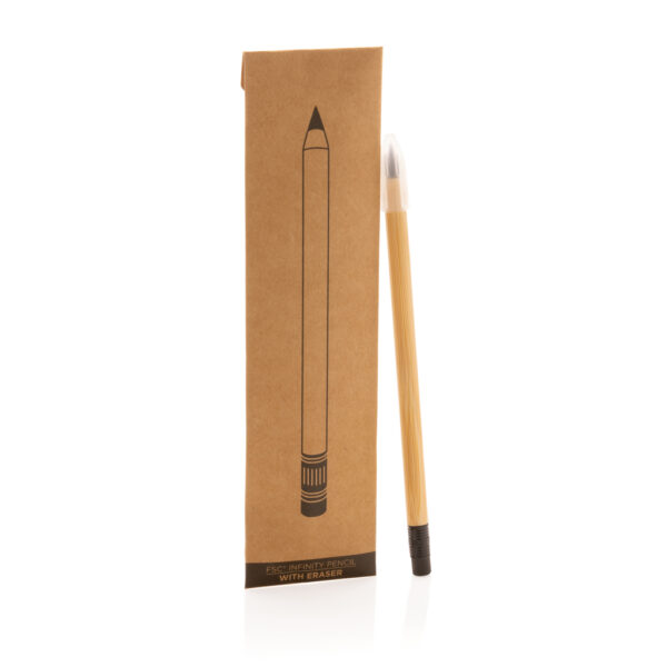 Bamboo infinity pencil with eraser - Pens