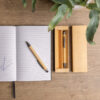 Bamboo modern pen set in box - Pens