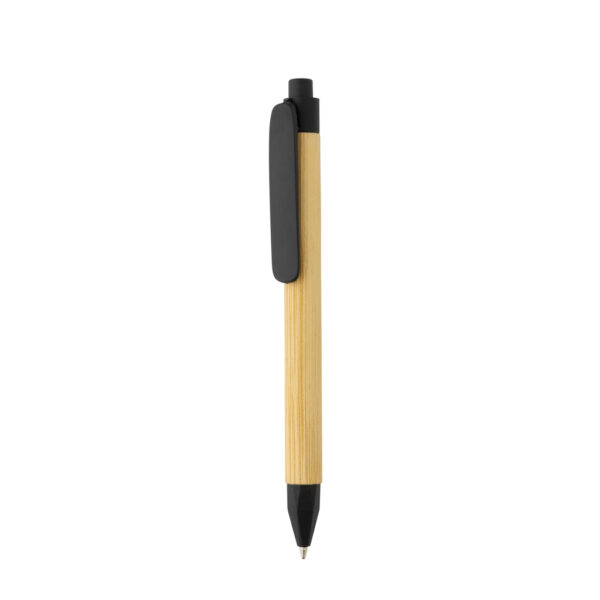 Write responsible recycled paper barrel pen - Black