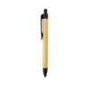 Write responsible recycled paper barrel pen - Black