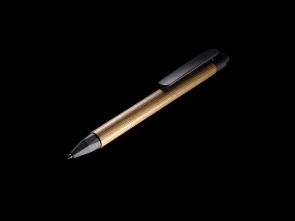 Write responsible recycled paper barrel pen - Black