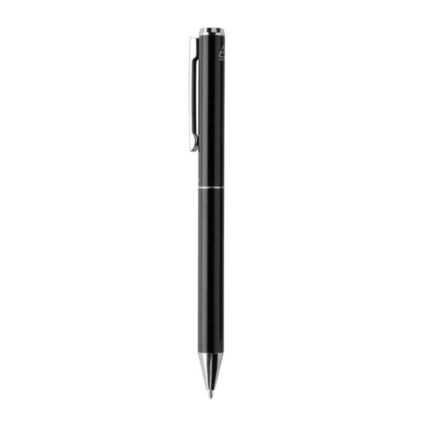 Swiss Peak Cedar RCS certified recycled aluminium pen - Black