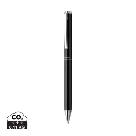 Swiss Peak Cedar RCS certified recycled aluminium pen - Black