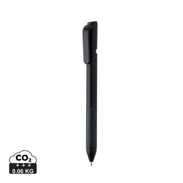 TwistLock GRS certified recycled ABS pen - Black