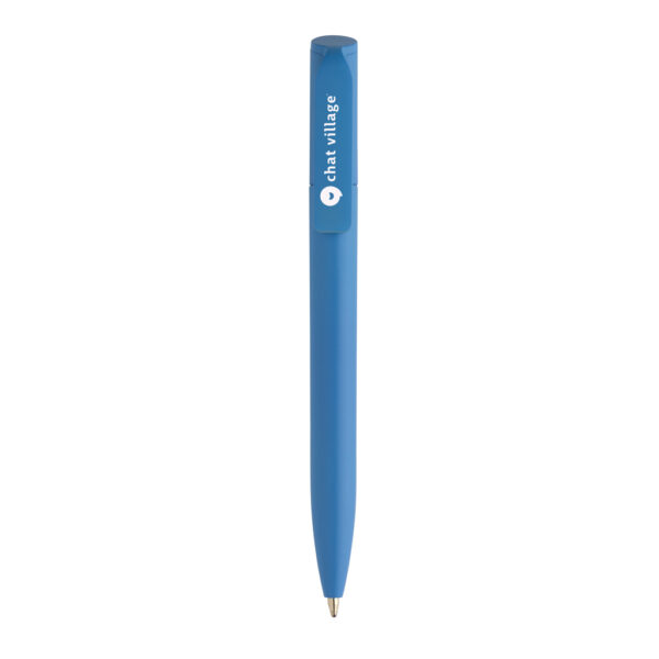 Pocketpal GRS certified recycled ABS mini pen - Sky Blue