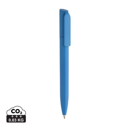 Pocketpal GRS certified recycled ABS mini pen - Sky Blue