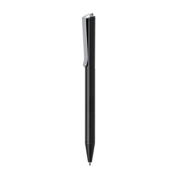 Xavi RCS certified recycled aluminium pen - Black