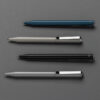 Xavi RCS certified recycled aluminium pen - Black