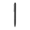 Kymi RCS certified recycled aluminium pen with stylus - Black