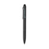 Kymi RCS certified recycled aluminium pen with stylus - Black