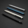 Kymi RCS certified recycled aluminium pen with stylus - Black