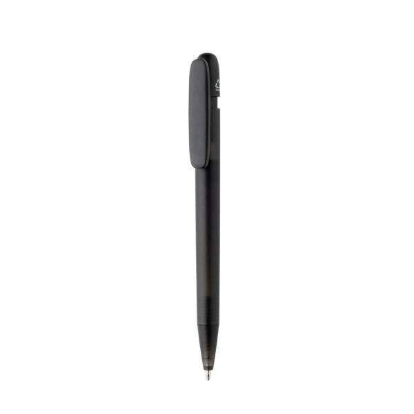 Devin GRS certified RABS pen transparent - Black