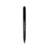 Devin GRS certified RABS pen transparent - Black