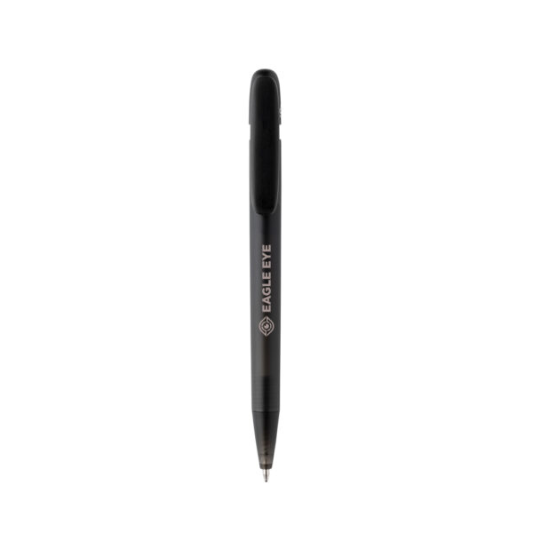 Devin GRS certified RABS pen transparent - Black