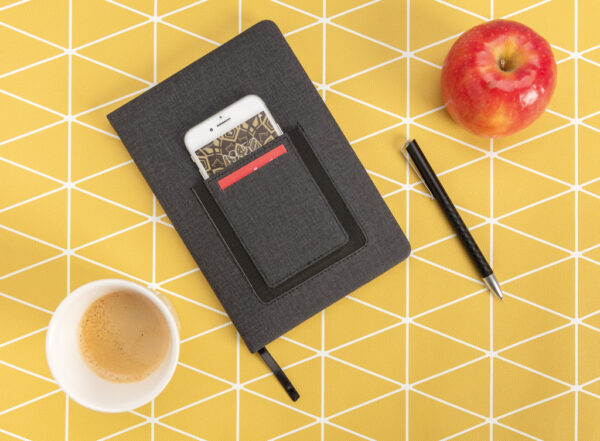 Deluxe A5 Notebook with phone pocket - Events