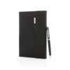 Swiss Peak deluxe A5 notebook and pen set - Events