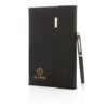 Swiss Peak deluxe A5 notebook and pen set - Events