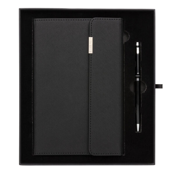 Swiss Peak deluxe A5 notebook and pen set - Events