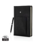 Refillable notebook and pen set