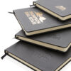 Deluxe hardcover PU A5 notebook - Black