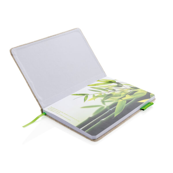 A5 jute notebook - Notebooks