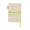 A5 jute notebook - Notebooks