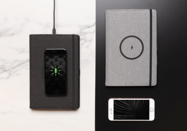 Air 5W wireless charging refillable journal cover A5 - Notebooks