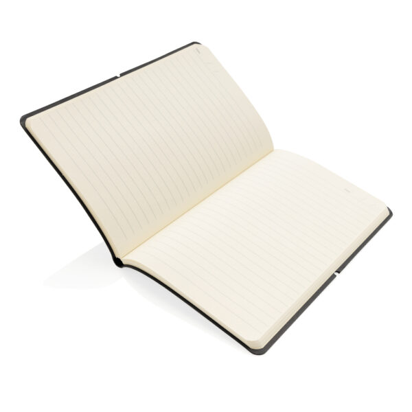 Modern deluxe softcover A5 notebook - Black