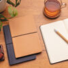 Modern deluxe softcover A5 notebook - Black