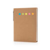 Kraft sticky notes A6 booklet with pen - Notebooks