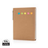 Kraft sticky notes A6 booklet with pen - Notebooks