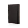 A5 deluxe kraft hardcover notebook - Black