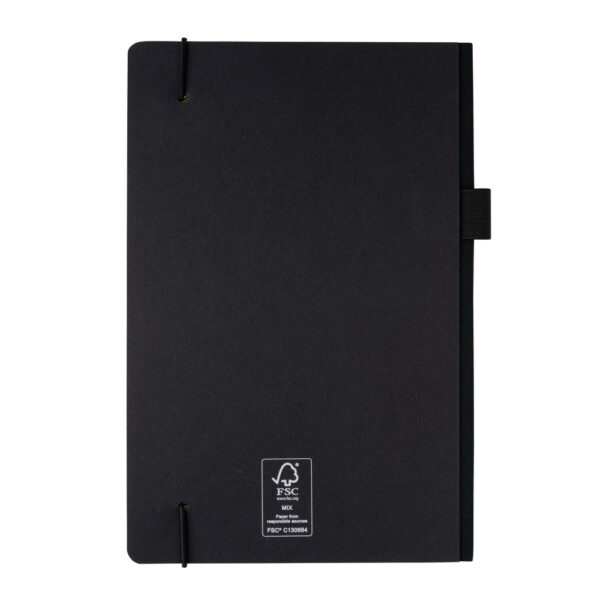 A5 deluxe kraft hardcover notebook - Black