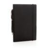 A5 deluxe kraft hardcover notebook - Black