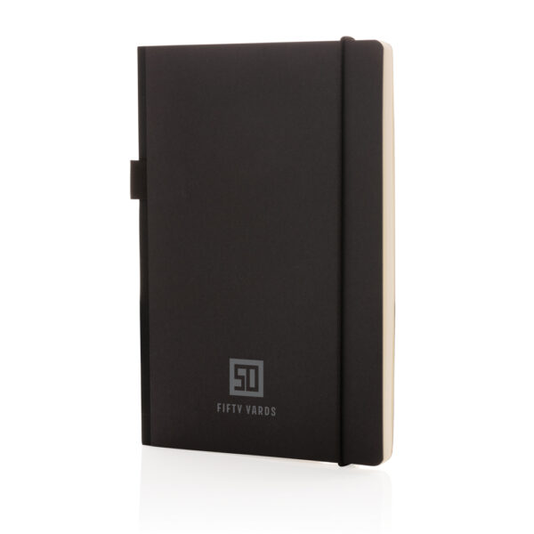 A5 deluxe kraft hardcover notebook - Black