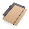 A5 deluxe kraft hardcover notebook - Black